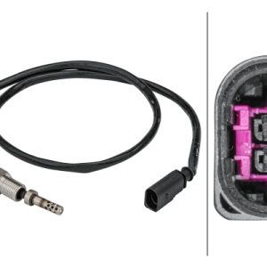 Senzor temperatura gaze evacuare VW AMAROK (2HA, 2HB, S1B, S6B, S7A, S7B) 2.0 TDI diesel 122 cai HELLA 6PT 358 181-641