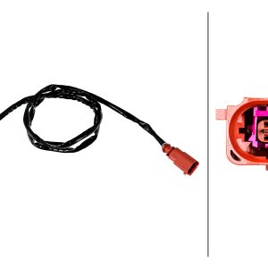 Senzor temperatura gaze evacuare VW GOLF ALLTRACK VII Variant (BA5, BV5) 1.6 TDI 4motion diesel 110 cai HELLA 6PT 358 226-331