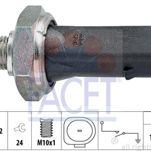 Senzor presiune ulei VW GOLF VI (5K1) 1.6 benzina 102 cai FACET 7.0135