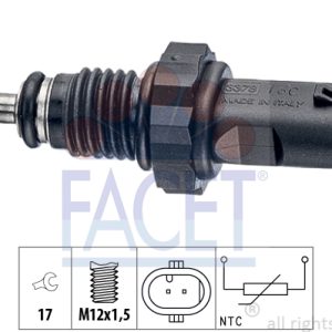 Senzor temperatura ulei VW CADDY IV microbus (SAB, SAJ) 1.6 TDI diesel 75 cai FACET 7.3378