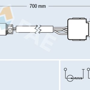 Sonda Lambda VW GOLF VI Cabriolet (517) 2.0 TDI diesel 110 cai FAE 75127