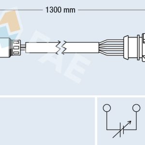 Sonda Lambda VW GOLF VI (5K1) 2.0 R 4motion benzina 270 cai FAE 77900