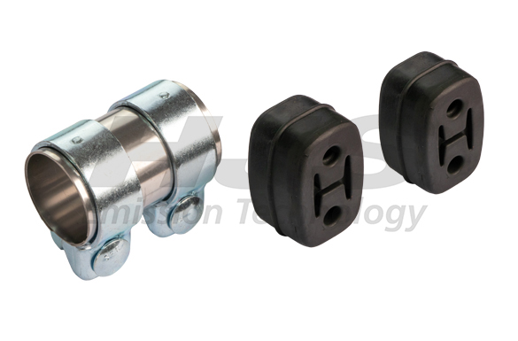 Set montare sistem de esapament VW GOLF VII (5G1, BQ1, BE1, BE2) 1.4 TSI benzina 122 cai HJS 82 11 9264