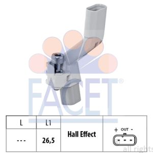 Senzor impulsuri arbore cotit VW CRAFTER platou / sasiu (SZ_) 2.0 TDI RWD diesel 122 cai FACET 9.0772