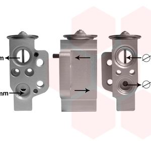 Supapa expansiune clima VW GOLF VI (5K1) 2.0 GTi benzina 200 cai VAN WEZEL 58001243