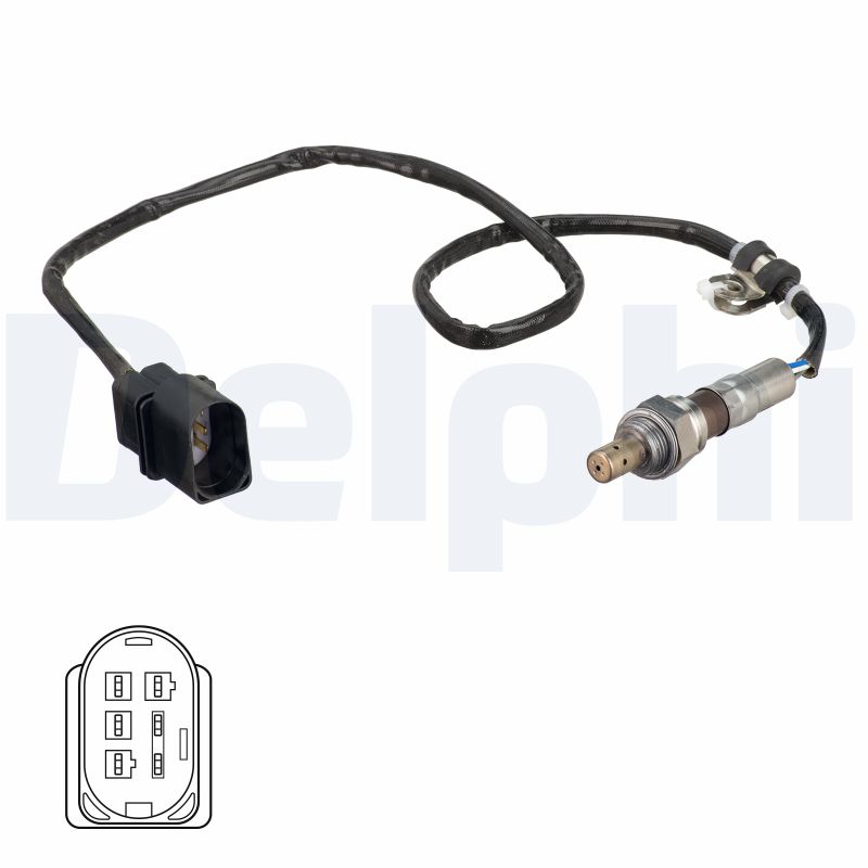 Sonda Lambda VW GOLF VI (5K1) 1.6 BiFuel Benzina/Autogaz (GPL) 102 cai DELPHI ES21102-12B1