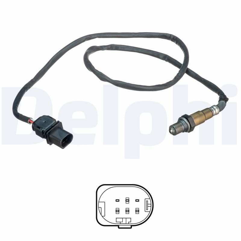 Sonda Lambda VW AMAROK (2HA, 2HB, S1B, S6B, S7A, S7B) 2.0 TDI 4motion diesel 122 cai DELPHI ES21110-12B1