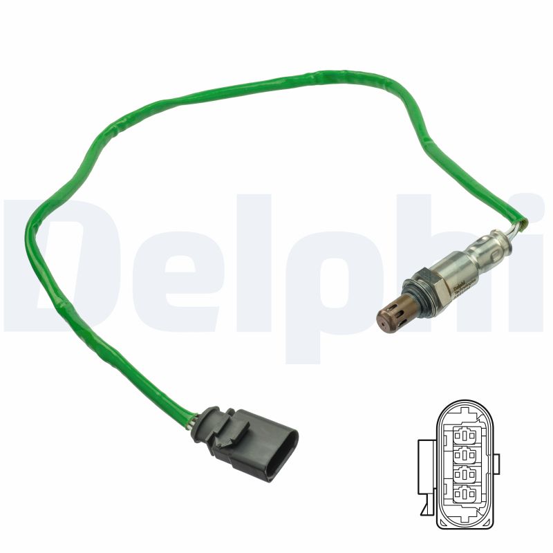 Sonda Lambda VW CADDY V Autoutilitara/limuzina spatioasa (SBA, SBH) 1.5 TSi EVO benzina 114 cai DELPHI ES21206-12B1