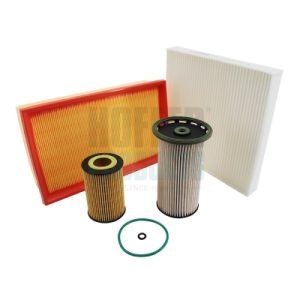 Set filtre VW GOLF ALLTRACK VII Variant (BA5, BV5) 1.6 TDI 4motion diesel 110 cai HOFFER FKVAG009