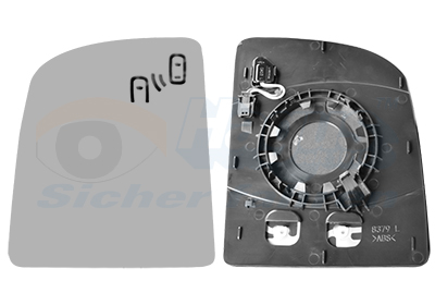 Sticla oglinda retrovizoare exterioara VW CRAFTER caroserie (SY_, SX_) 2.0 TDI 4motion diesel 177 cai VAN WEZEL 5792835