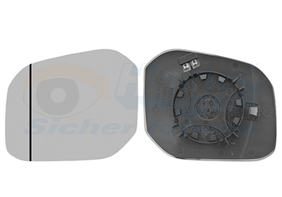 Sticla oglinda retrovizoare exterioara VW CADDY IV Autoutilitara/limuzina spatioasa (SAA, SAH) 2.0 TDI 4motion diesel 140 cai VAN WEZEL 5854837