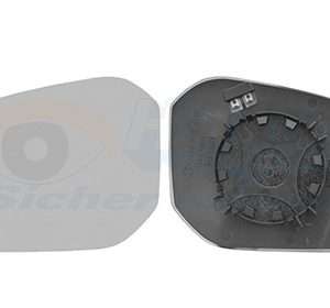 Sticla oglinda retrovizoare exterioara VW CADDY IV Autoutilitara/limuzina spatioasa (SAA, SAH) 1.4 TSI benzina 125 cai VAN WEZEL 5854837