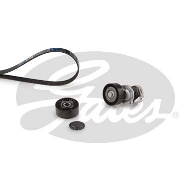 Set curea transmisie cu caneluri VW AMAROK (2HA, 2HB, S1B, S6B, S7A, S7B) 2.0 BiTDI diesel 163 cai GATES K016PK1550XS