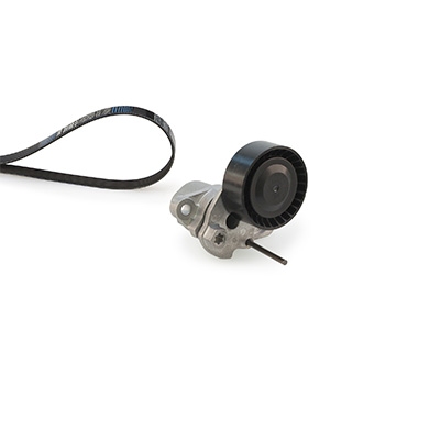 Set curea transmisie cu caneluri VW CADDY IV microbus (SAB, SAJ) 1.4 TGI CNG Benzina/Gaz metan (GNC) 110 cai GATES K026PK1003