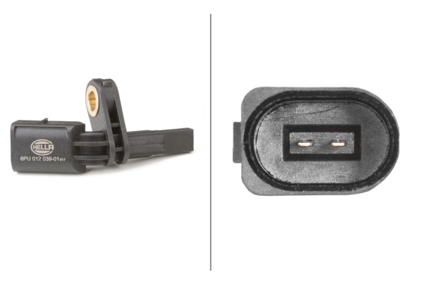 Senzor turatie roata VW AMAROK platou / sasiu (S1B, S6B, S7B) 2.0 BiTDI diesel 180 cai HELLA 6PU 012 039-011