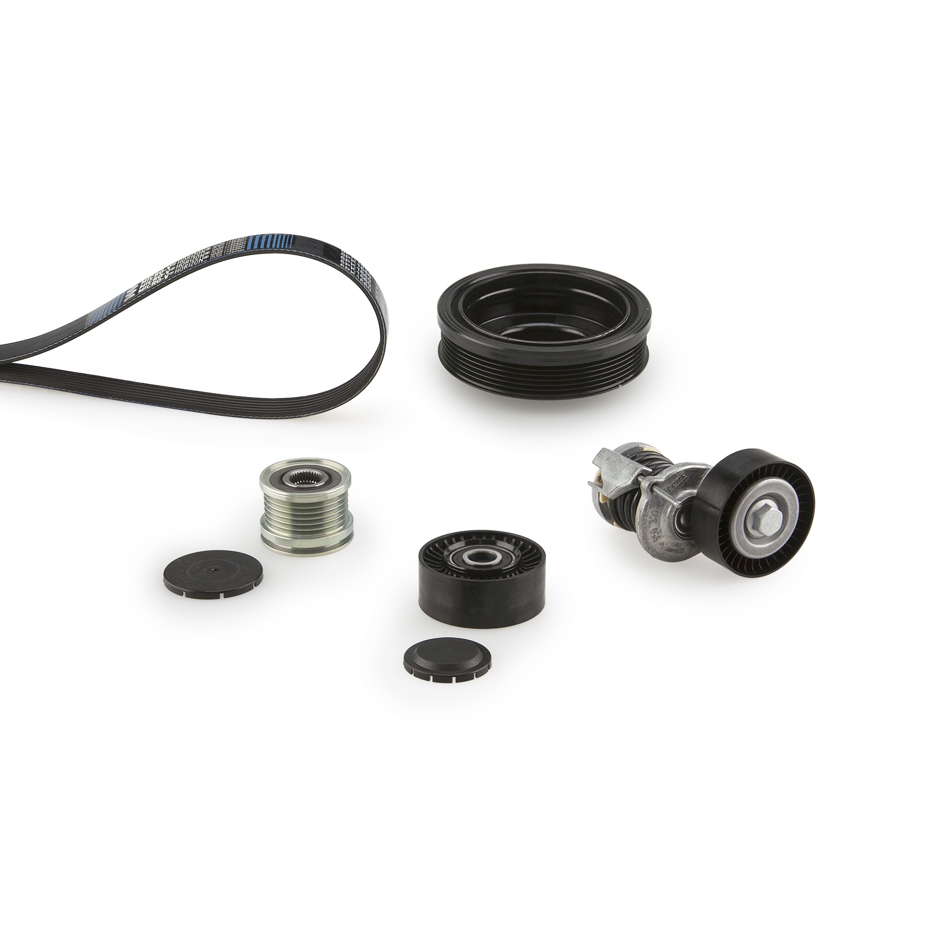 Set curea transmisie cu caneluri VW AMAROK (2HA, 2HB, S1B, S6B, S7A, S7B) 2.0 BiTDI 4motion diesel 180 cai GATES K046PK1078