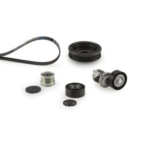 Set curea transmisie cu caneluri VW AMAROK platou / sasiu (S1B, S6B, S7B) 2.0 BiTDI 4motion diesel 180 cai GATES K046PK1078