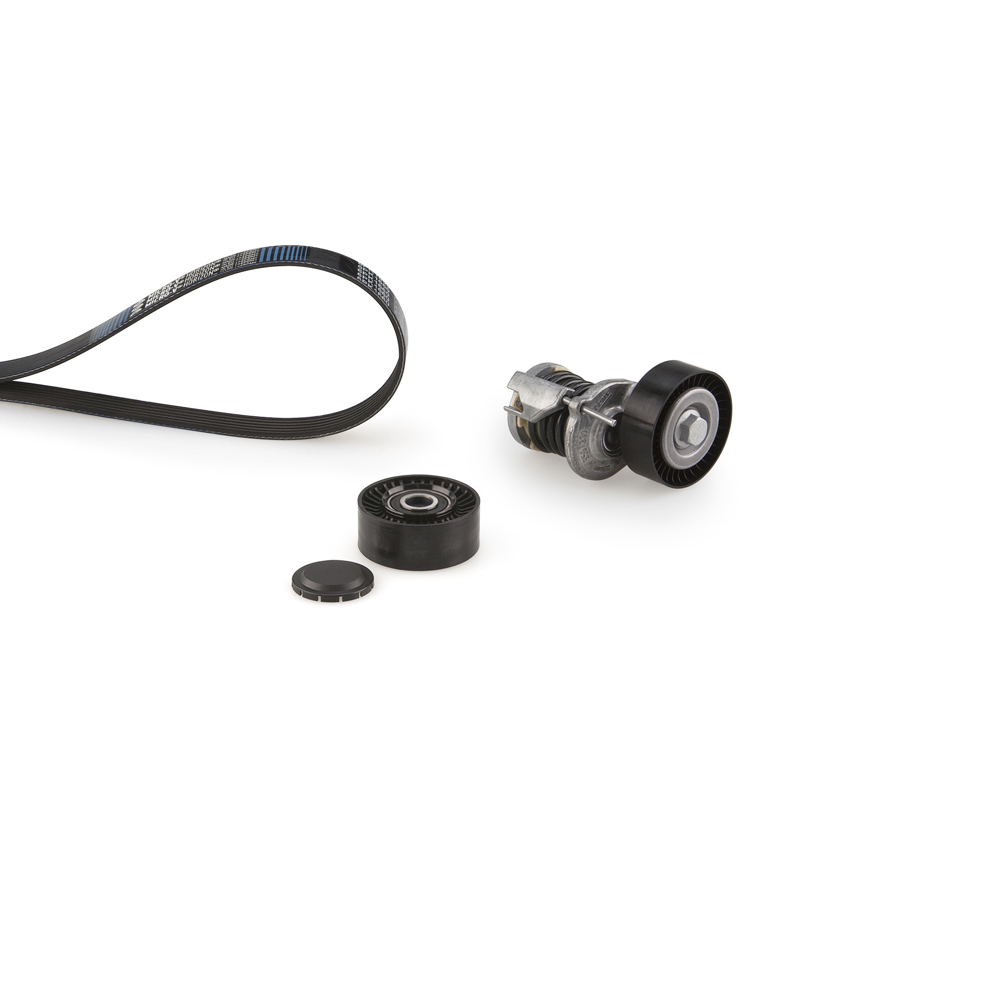 Set curea transmisie cu caneluri VW AMAROK (2HA, 2HB, S1B, S6B, S7A, S7B) 2.0 BiTDI diesel 180 cai GATES K056PK1078