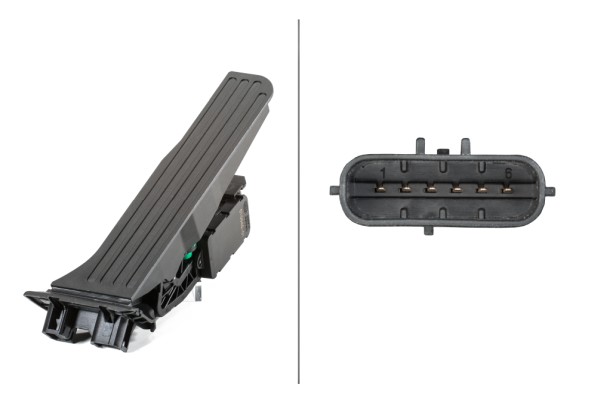 Senzor pedala acceleratie VW GOLF VAN VI Variant (AJ5) 1.2 TSi benzina 105 cai HELLA 6PV 010 946-011