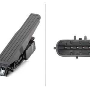 Senzor pedala acceleratie VW GOLF VI (5K1) 1.6 MultiFuel Benzina/Etanol 102 cai HELLA 6PV 010 946-021