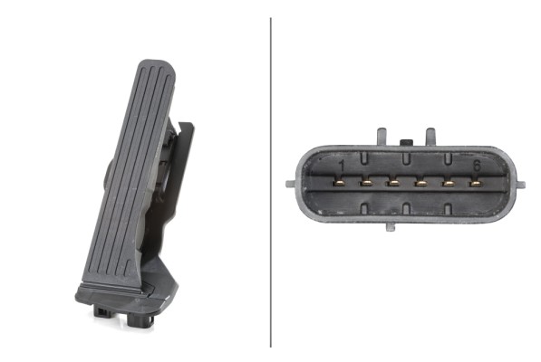 Senzor pedala acceleratie VW GOLF VII (5G1, BQ1, BE1, BE2) 1.2 TSI benzina 105 cai HELLA 6PV 011 040-701