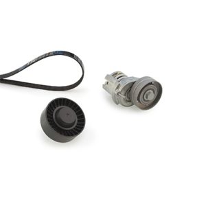 Set curea transmisie cu caneluri VW GOLF VI Van (5K1_) 1.2 TSi benzina 86 cai GATES K096PK1693