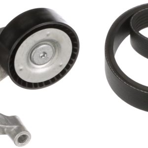 Set curea transmisie cu caneluri VW GOLF VI (5K1) 2.0 GTi benzina 235 cai GATES K146PK1053