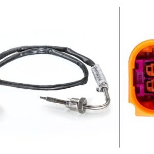 Senzor temperatura gaze evacuare VW GOLF VI (5K1) 2.0 TDI diesel 140 cai HELLA 6PT 014 494-311