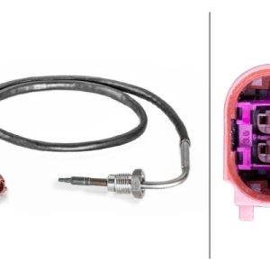 Senzor temperatura gaze evacuare VW CADDY ALLTRACK microbus (SAB) 1.6 TDI diesel 102 cai HELLA 6PT 014 494-411