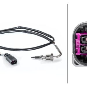 Senzor temperatura gaze evacuare VW GOLF VI (5K1) 2.0 TDI diesel 140 cai HELLA 6PT 014 494-431