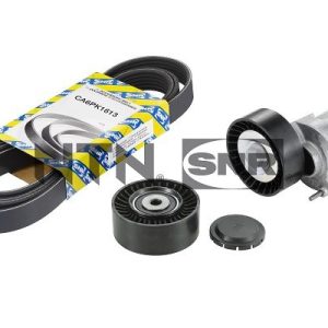 Set curea transmisie cu caneluri VW CRAFTER 30-50 platou / sasiu (2F_) 2.0 TDI diesel 142 cai SNR KA857.08
