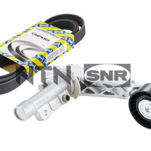 Set curea transmisie cu caneluri VW GOLF VI Variant (AJ5) 1.6 MultiFuel Benzina/Etanol 102 cai SNR KA859.40