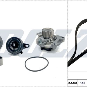 Set pompa apa + curea dintata VW CRAFTER 30-35 bus (2E_) 2.5 TDI diesel 163 cai DOLZ KD191
