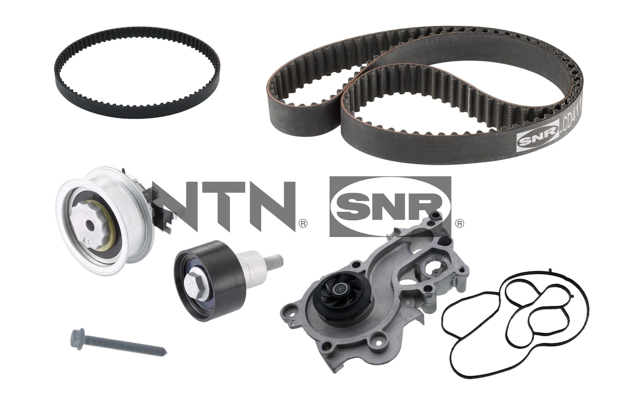 Set pompa apa + curea dintata VW CADDY IV Autoutilitara/limuzina spatioasa (SAA, SAH) 1.2 TSI benzina 84 cai SNR KDP457.753