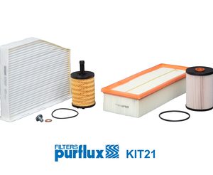 Set filtre VW GOLF VI Van (5K1_) 2.0 TDi diesel 140 cai PURFLUX KIT21