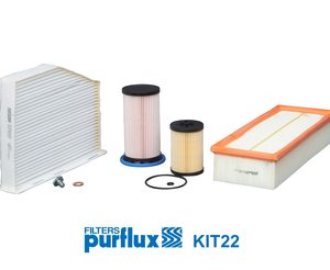 Set filtre VW CADDY ALLTRACK microbus (SAB) 2.0 TDI 4motion diesel 150 cai PURFLUX KIT22