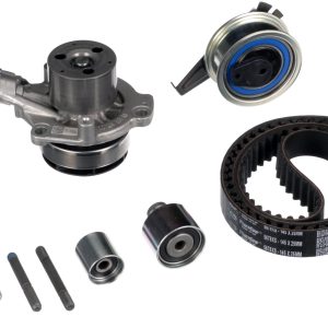 Set pompa apa + curea dintata VW CADDY IV microbus (SAB, SAJ) 2.0 TDI diesel 150 cai GATES KP15678XS-1