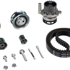 Set pompa apa + curea dintata VW CADDY IV microbus (SAB, SAJ) 1.6 TDI diesel 75 cai GATES KP25649XS-1