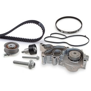 Set pompa apa + curea dintata VW CADDY IV Autoutilitara/limuzina spatioasa (SAA, SAH) 1.2 TSI benzina 84 cai GATES KP25680XS-2