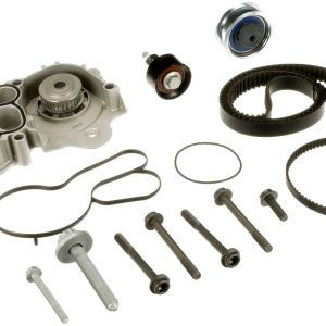 Set pompa apa + curea dintata VW GOLF VI Cabriolet (517) 1.4 TSI benzina 125 cai GATES KP75680XS-2