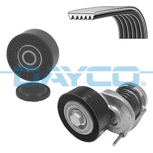 Set curea transmisie cu caneluri VW AMAROK (2HA, 2HB, S1B, S6B, S7A, S7B) 2.0 TDI diesel 140 cai DAYCO KPV518