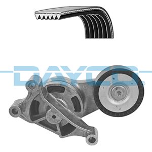 Set curea transmisie cu caneluri VW GOLF VI (5K1) 2.0 R 4motion benzina 256 cai DAYCO KPV891