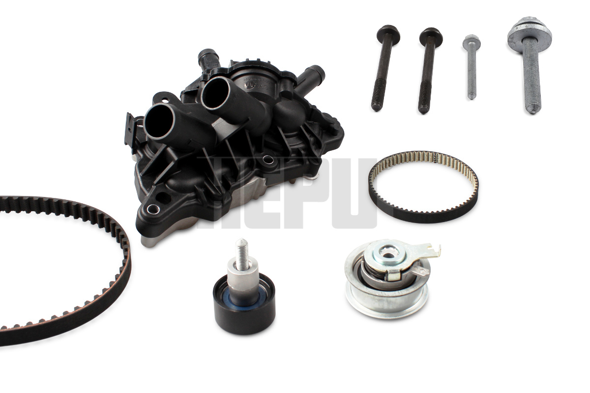 Set pompa apa + curea dintata VW GOLF SPORTSVAN VII (AM1, AN1) 1.6 benzina 110 cai HEPU PK06851