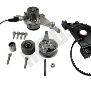 Set pompa apa + curea dintata VW CADDY V microbus (SBB, SBJ) 2.0 TDI BMT 4motion diesel 122 cai HEPU PK55021