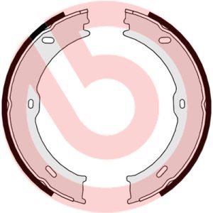 Set saboti frana frana de mana VW CRAFTER platou / sasiu (SZ_) 2.0 TDI diesel 140 cai BREMBO S 50 523