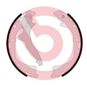 Set saboti frana VW AMAROK (2HA, 2HB, S1B, S6B, S7A, S7B) 3.0 TDI 4motion diesel 204 cai BREMBO S 85 542