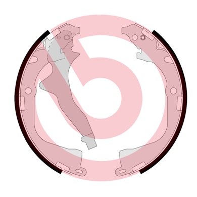 Set saboti frana VW AMAROK (2HA, 2HB, S1B, S6B, S7A, S7B) 2.0 TDI diesel 122 cai BREMBO S 85 542