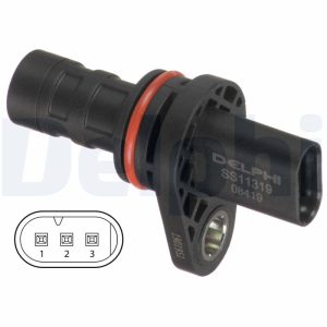 Senzor impulsuri arbore cotit VW GOLF VII (5G1, BQ1, BE1, BE2) 2.0 GTI benzina 230 cai DELPHI SS11319