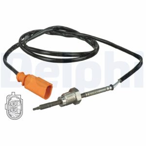 Senzor temperatura gaze evacuare VW CADDY IV Autoutilitara/limuzina spatioasa (SAA, SAH) 1.6 TDI diesel 102 cai DELPHI TS30082