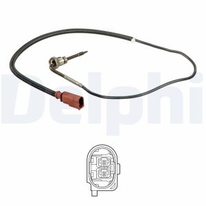 Senzor temperatura gaze evacuare VW CRAFTER 30-50 caroserie (2E_) 2.0 TDI diesel 136 cai DELPHI TS30160